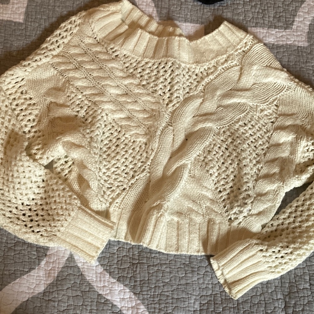 Express Crop Sweater